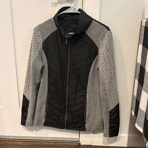 Prana Black and Gray Ski Jacket